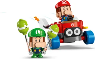 Baby Mario versus Baby Luigi