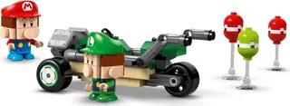 Baby Mario versus Baby Luigi