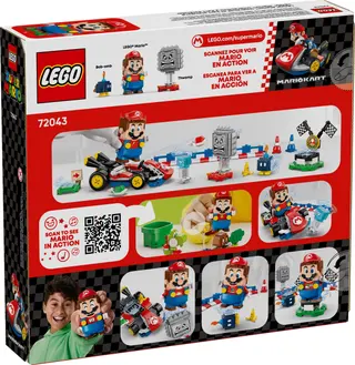 Interactieve LEGO Mario & standaard kart