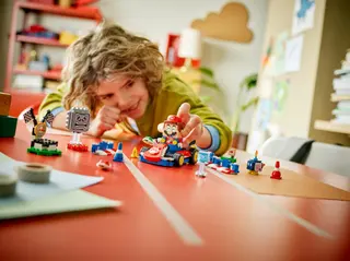 Interactieve LEGO Mario & standaard kart