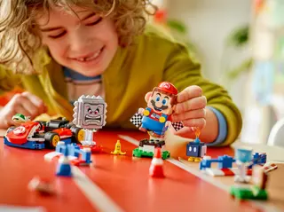 Interactieve LEGO Mario & standaard kart