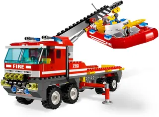 Off-Road Fire Truck & Fireboat