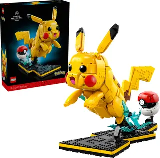 Pikachu und Pokéball