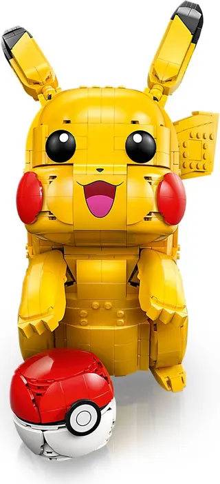 Pikachu und Pokéball