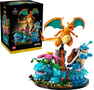 Venusaur, Charizard und Turtok