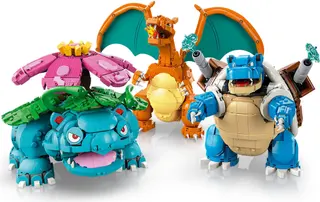 Venusaur, Charizard und Turtok