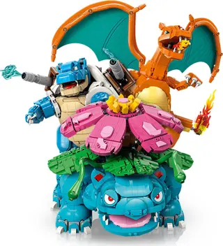 Venusaur, Charizard und Turtok