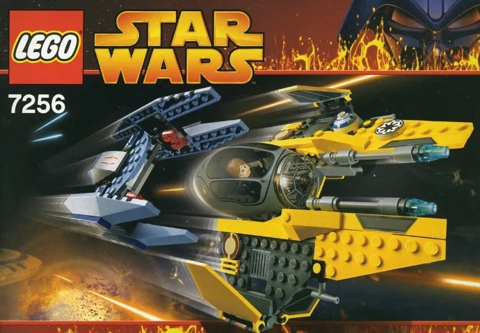 Jedi Starfighter and Vulture Droid