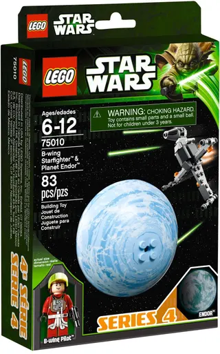 B-Wing Starfighter & Planet Endor