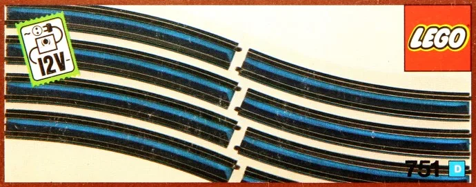 8 gebogene 12V-Leitungsschienen