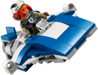 A-Wing versus TIE Silencer microfighters