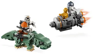 Escape Pod versus Dewback Microfighters