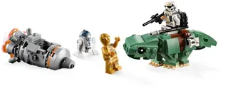 Escape Pod versus Dewback Microfighters