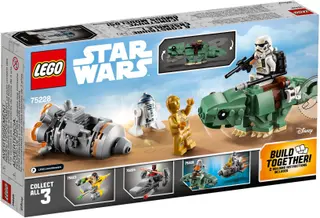 Escape Pod versus Dewback Microfighters