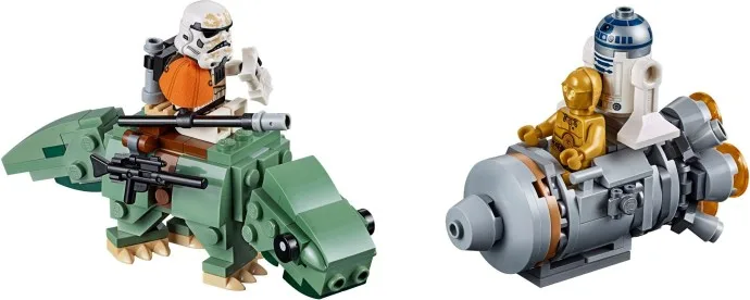 Escape Pod versus Dewback Microfighters