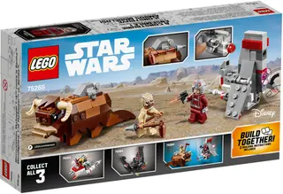 T-16 Skyhopper versus Bantha Microfighters
