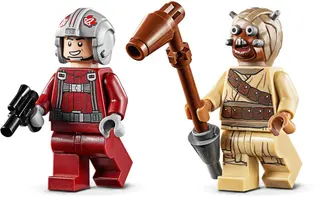 T-16 Skyhopper versus Bantha Microfighters