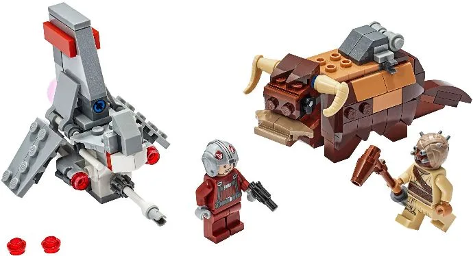 T-16 Skyhopper versus Bantha Microfighters