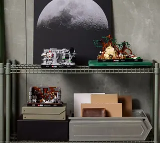 Diorama: Grabenlauf des Todessterns