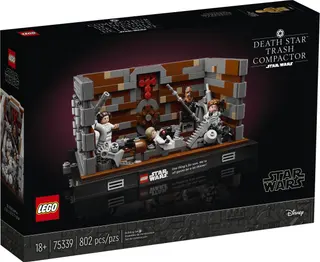 Death Star Trash Compactor Diorama