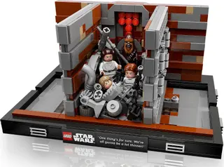 Death Star Trash Compactor Diorama