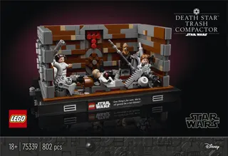 Death Star Trash Compactor Diorama