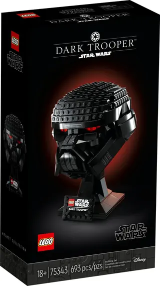 Dunkler Trooper-Helm