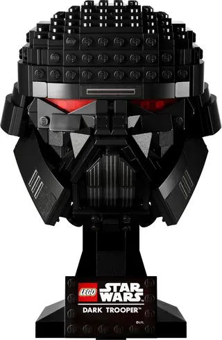 Dunkler Trooper-Helm