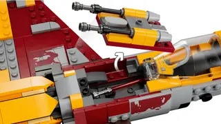 Nieuwe Republiek E-wing versus Shin Hati's Starfighter