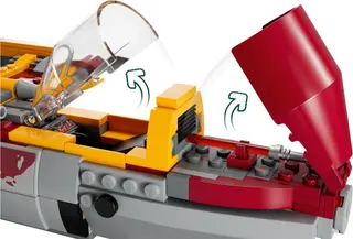 Nieuwe Republiek E-wing versus Shin Hati's Starfighter