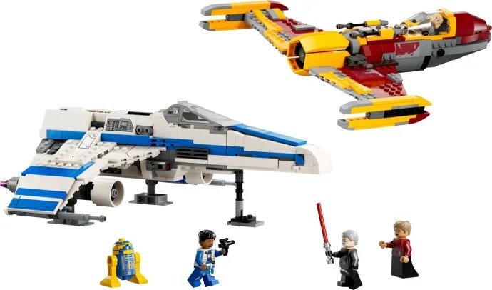 Nieuwe Republiek E-wing versus Shin Hati's Starfighter