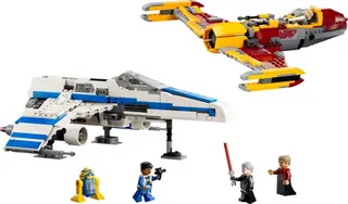 Nieuwe Republiek E-wing versus Shin Hati's Starfighter