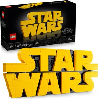 Logo Star Wars en briques