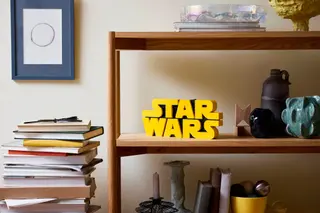 Logo Star Wars en briques