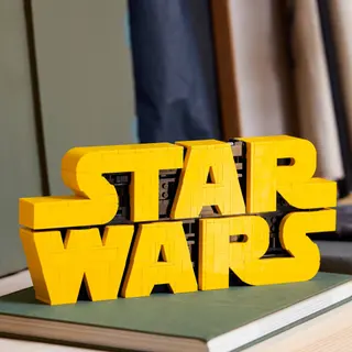 Logo Star Wars en briques