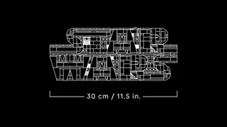 Logo Star Wars en briques