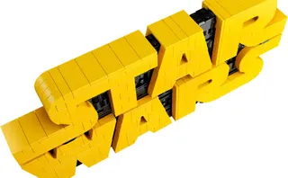 Logo Star Wars en briques