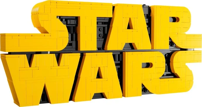 Logo Star Wars en briques