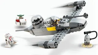 Mando und Grogus N-1 Starfighter