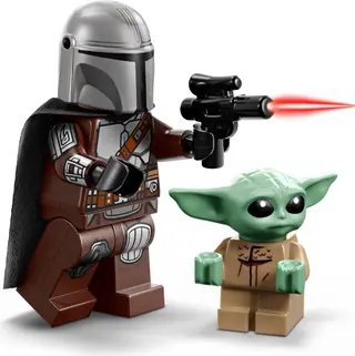 De Mandalorian en Grogu's speederbike