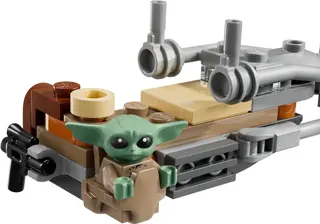 De Mandalorian en Grogu's speederbike