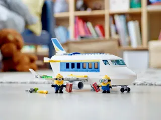 Minion-Pilot in Ausbildung