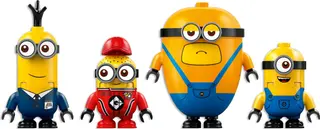 Minions en bananenauto