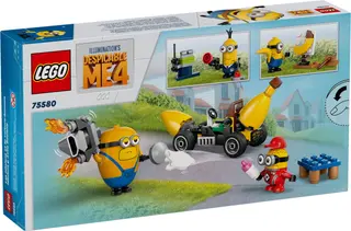 Minions en bananenauto
