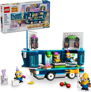 Minions Muziekfeestbus