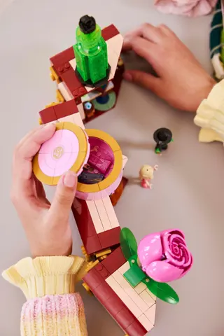 Glindas und Elphabas Schlafsaal