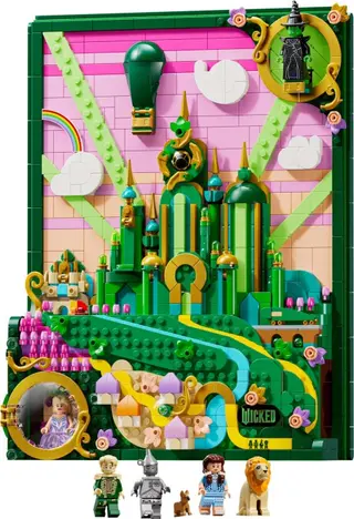 Muurdecoratie van de Smaragdstad
