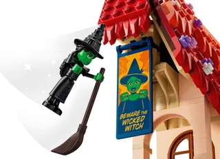Glinda und Elphaba besuchen Munchkinland
