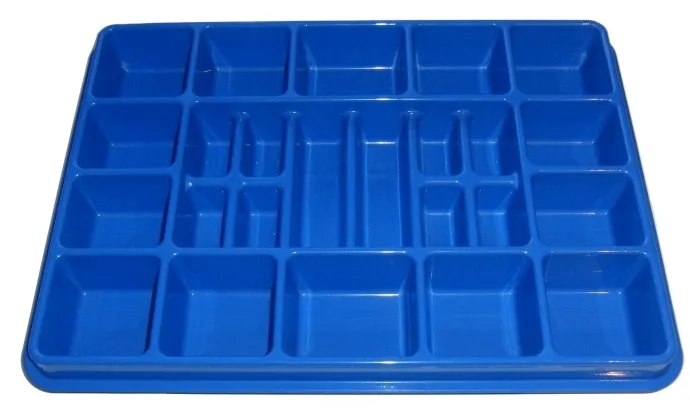 Opbergbak blauw