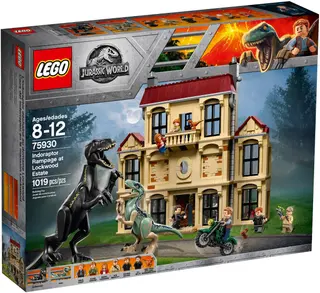 Indoraptor-razernij op Lockwood Estate